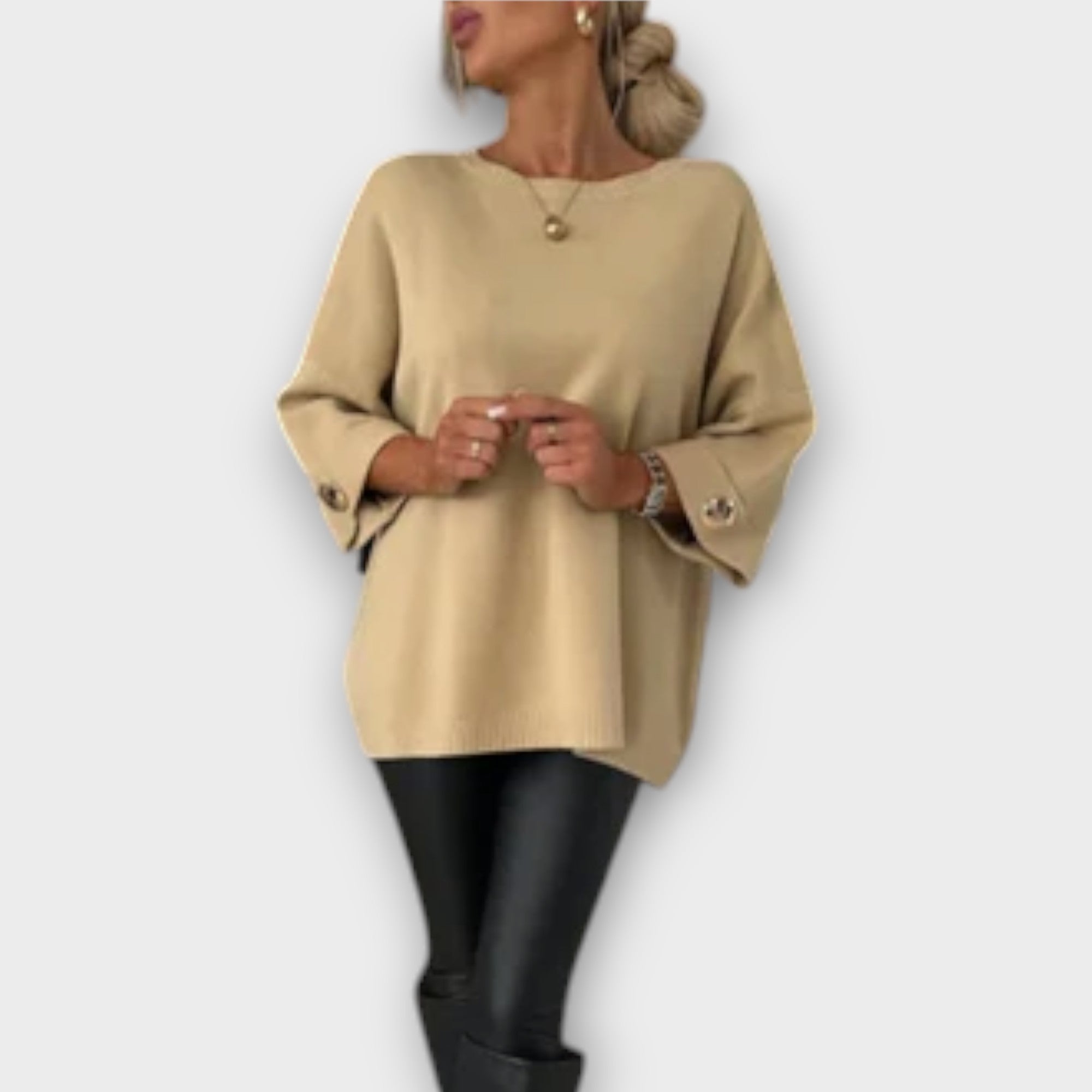 Isabella | elegantna pletena bluza za žene