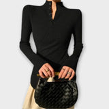Mirna | Elegantna Slim Fit Pletena Majica
