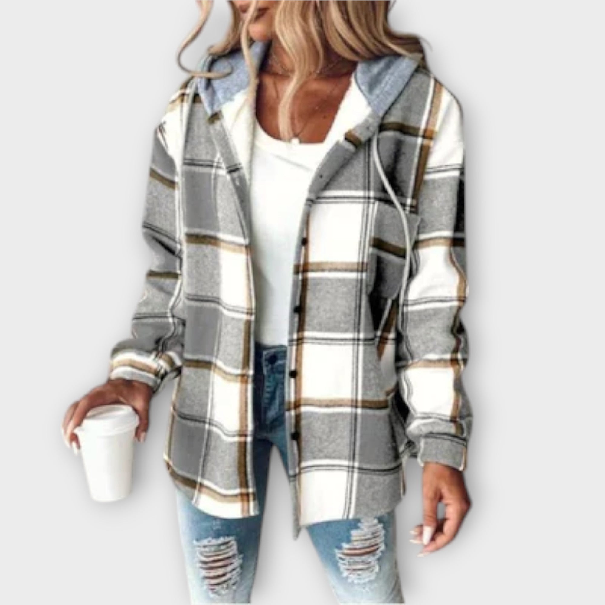 Zora | Ženski udoban hoodie kaput