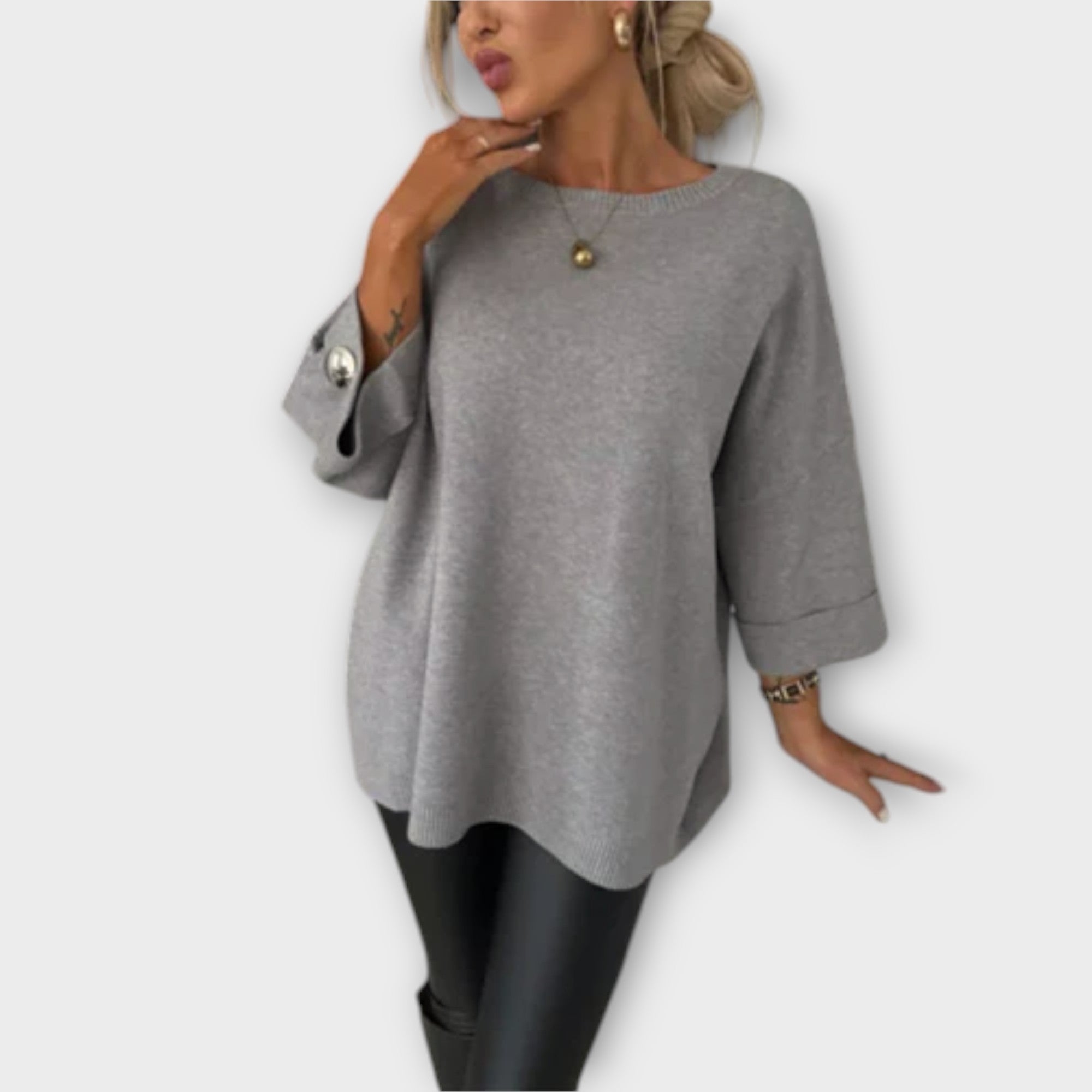 Isabella | elegantna pletena bluza za žene