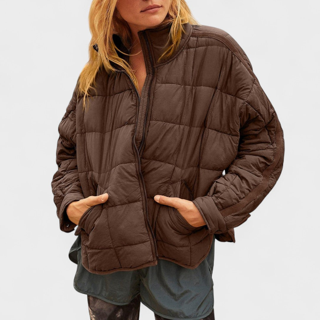 Aurora | Lagana kompaktna zip puffer jakna