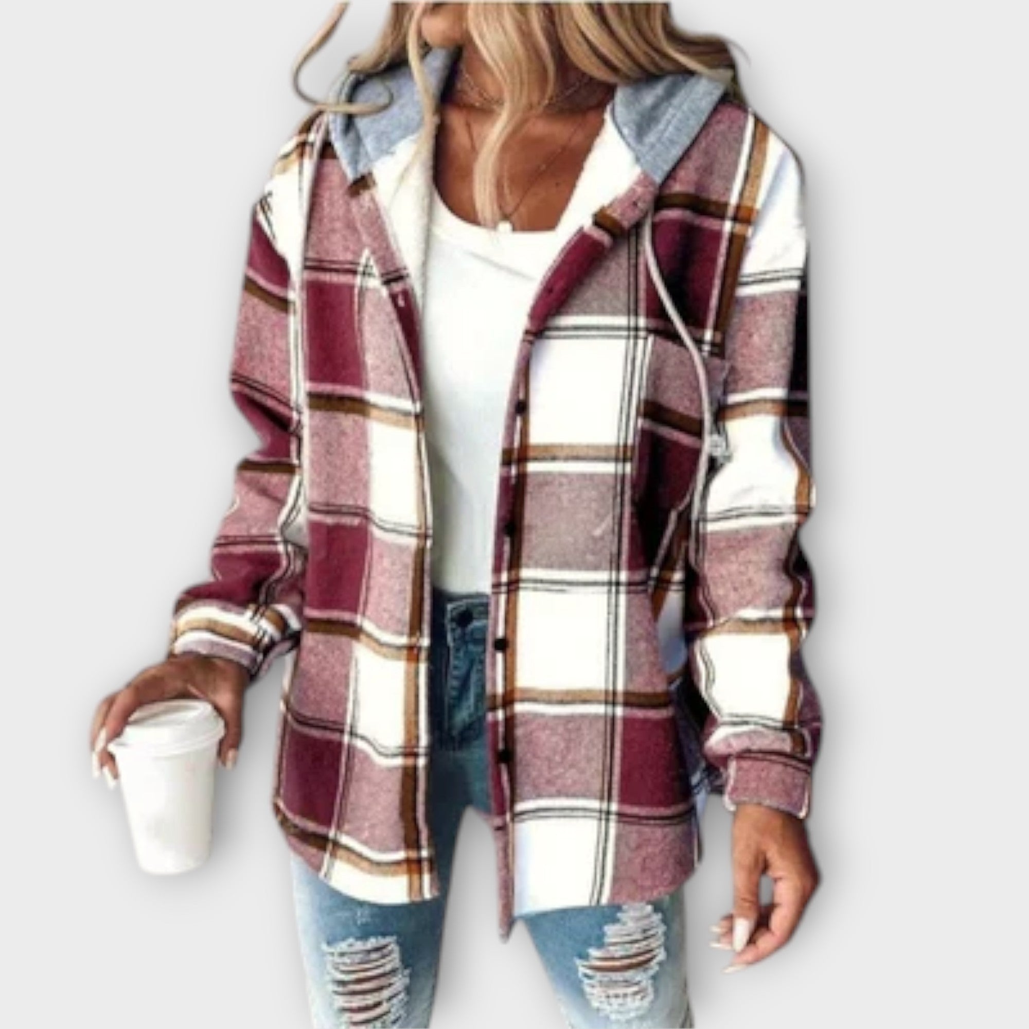 Zora | Ženski udoban hoodie kaput