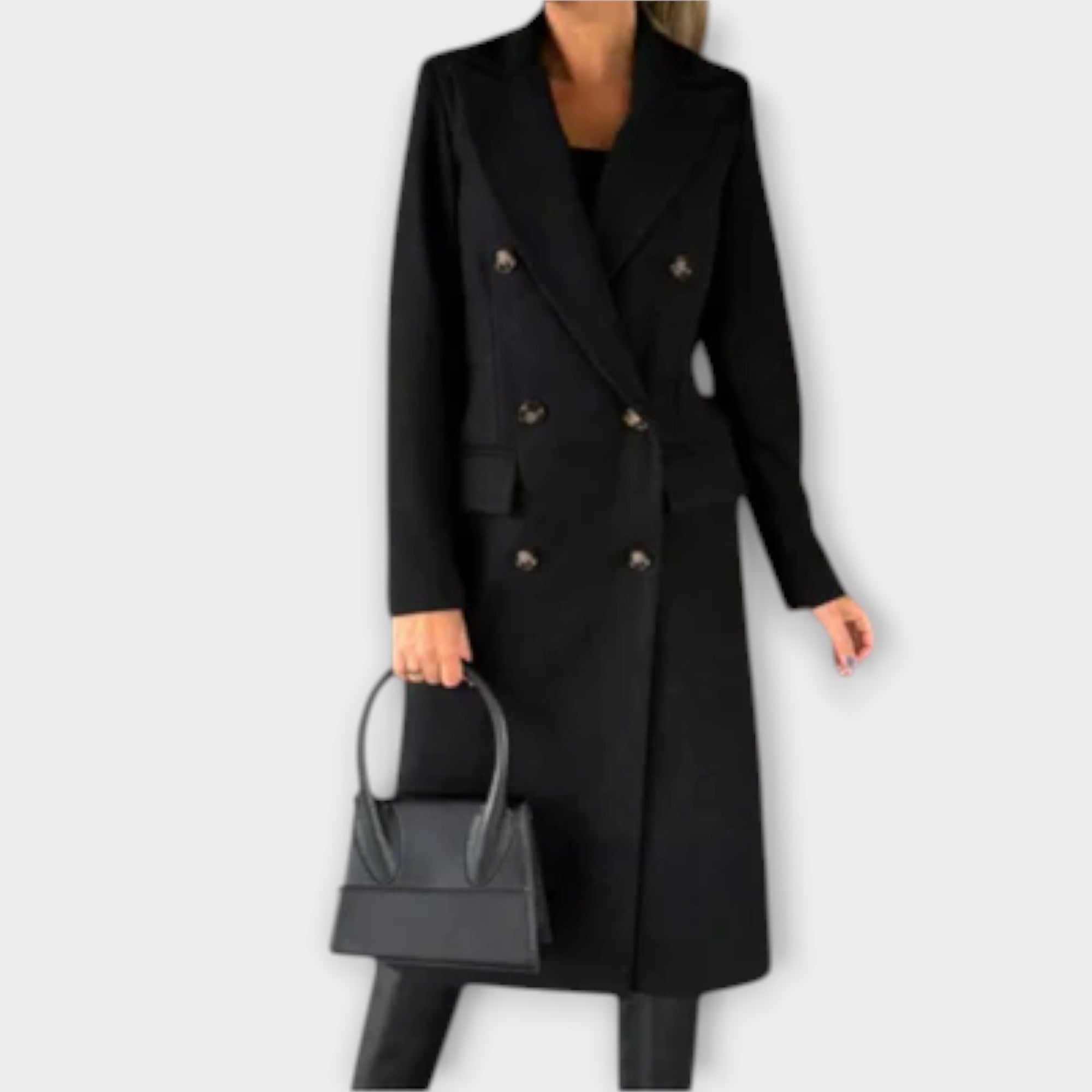 Darija | Elegantni kaput s pojasom