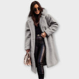 Smiljana | Ženski elegantni kaput s kapuljačom