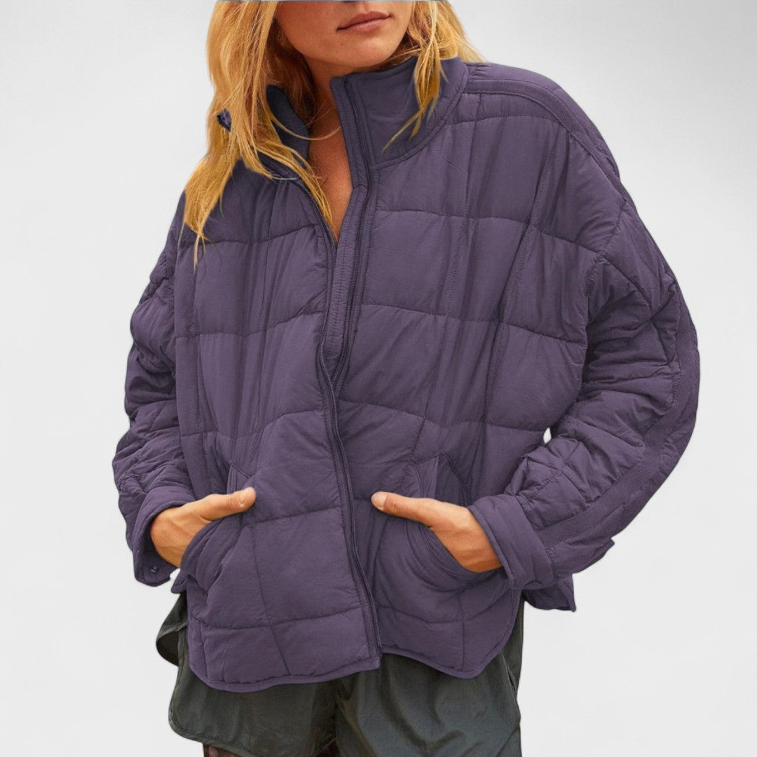 Aurora | Lagana kompaktna zip puffer jakna