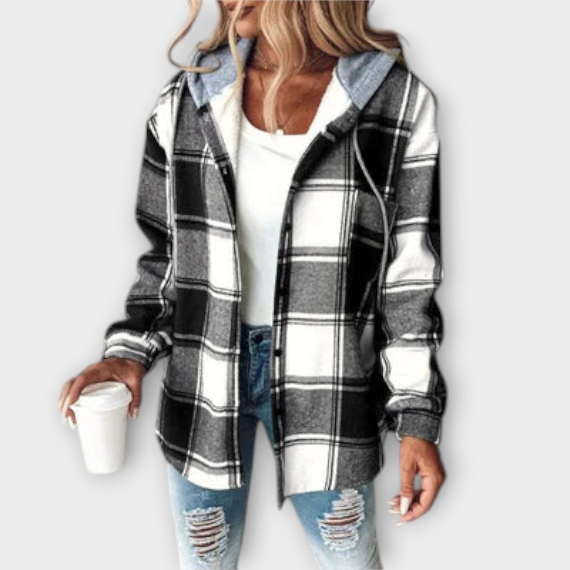 Zora | Ženski udoban hoodie kaput