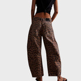 Leilani | Traperice barrel kroja s leopard uzorkom