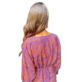 Arielle | Boho luksuzna preklopna haljina, casual chic spoj