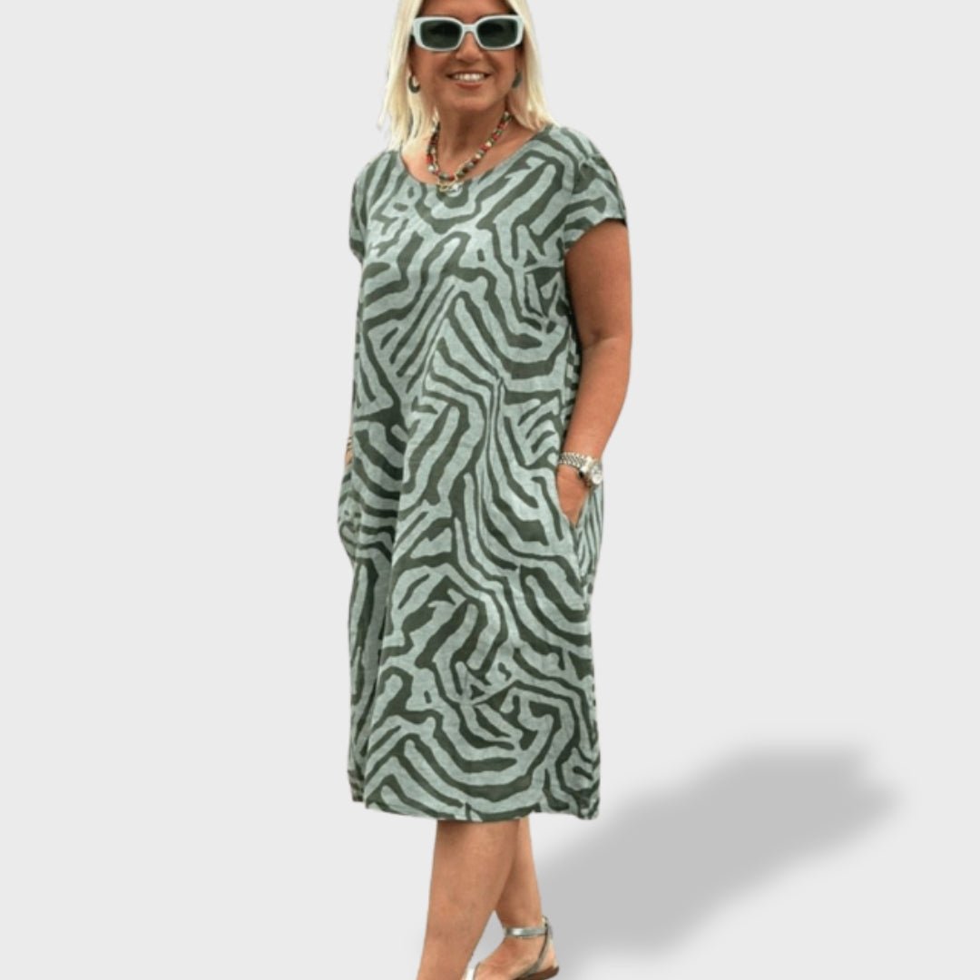 Ana™｜Elegantna i Svježa Ljetna Haljina - A minha loja