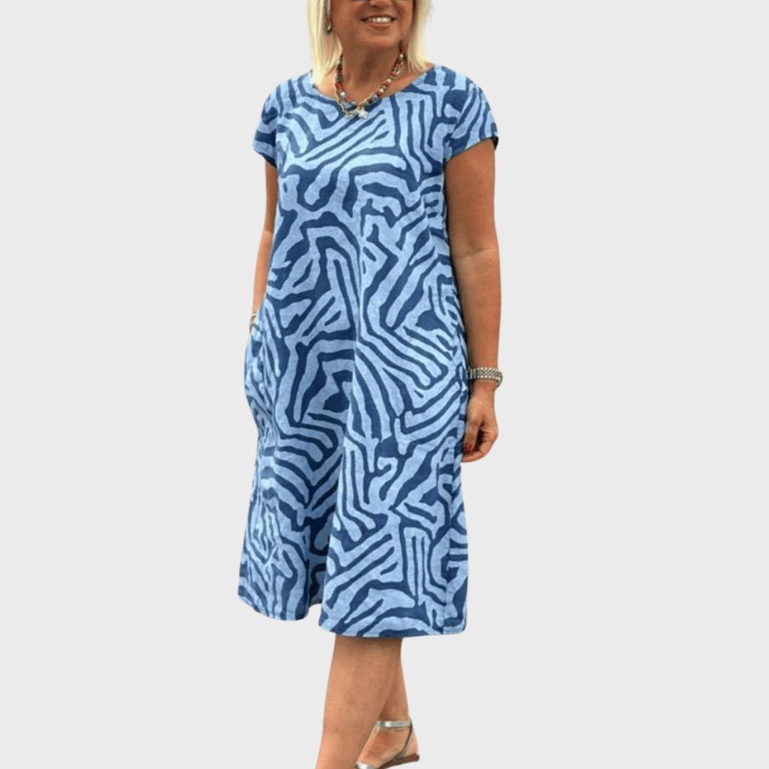 Ana™｜Elegantna i Svježa Ljetna Haljina - A minha loja