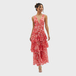 Anita | Bloom shift midi haljina - Mila Zagreb