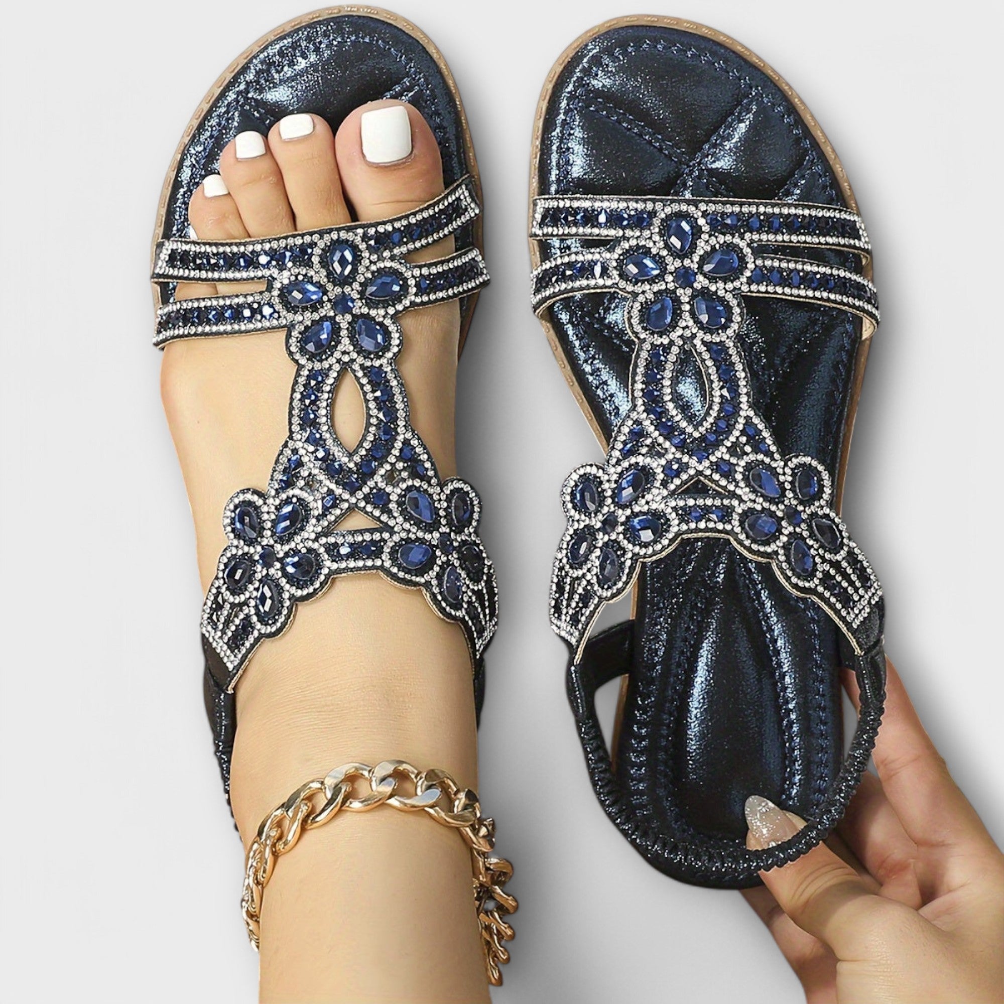Birgit - Ortopedske sandale s boho šarmom - A minha loja