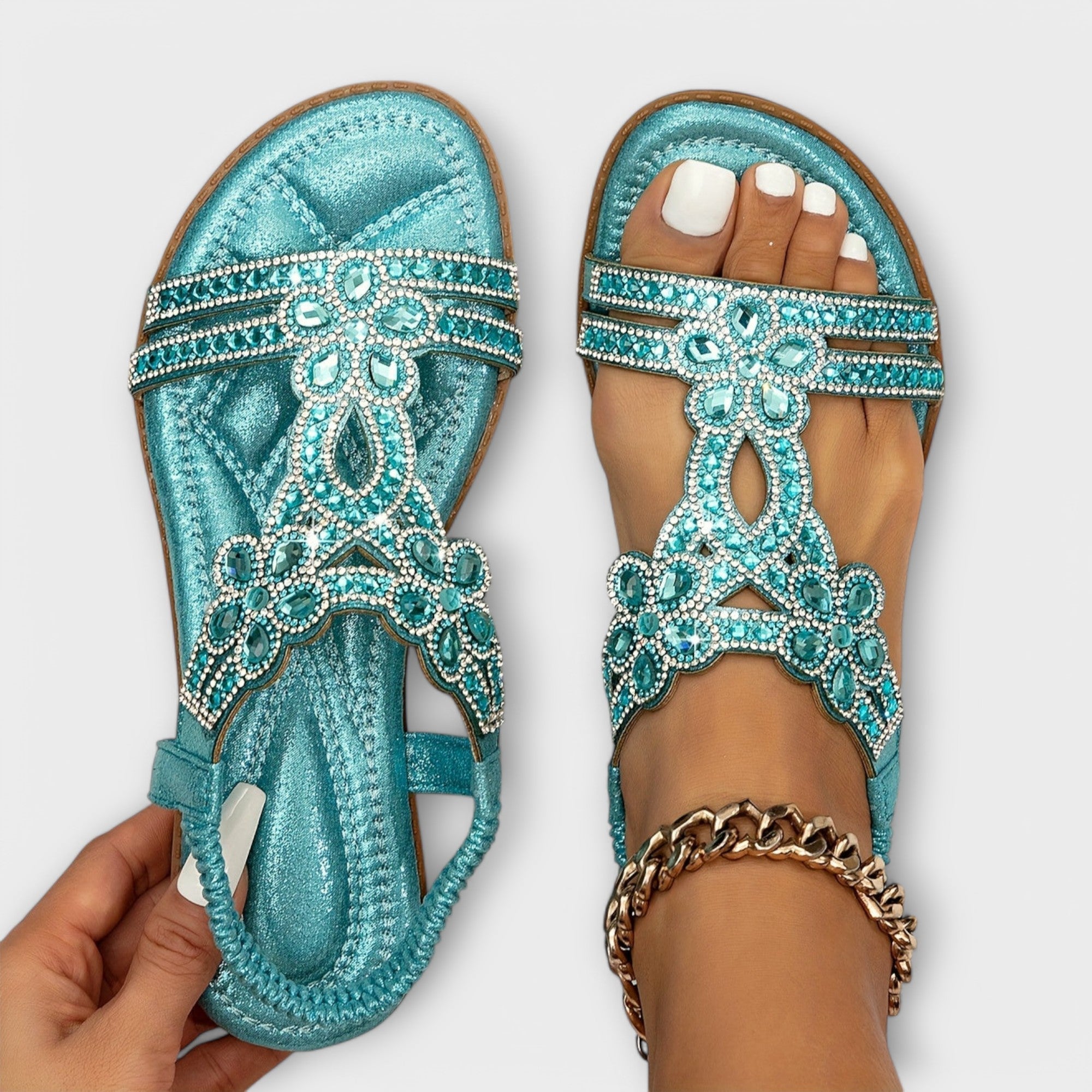 Birgit - Ortopedske sandale s boho šarmom - A minha loja