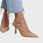 Gracija | Bež slingback cipele - Mula Zagreb