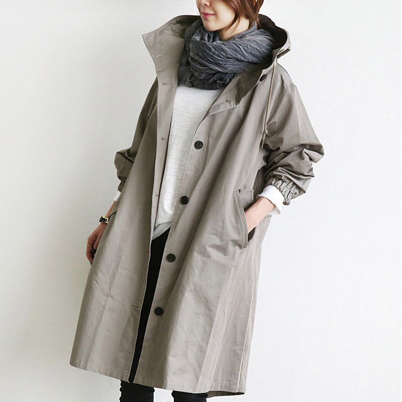 Mirna | Elegantan Vodoodbojni Trenchcoat
