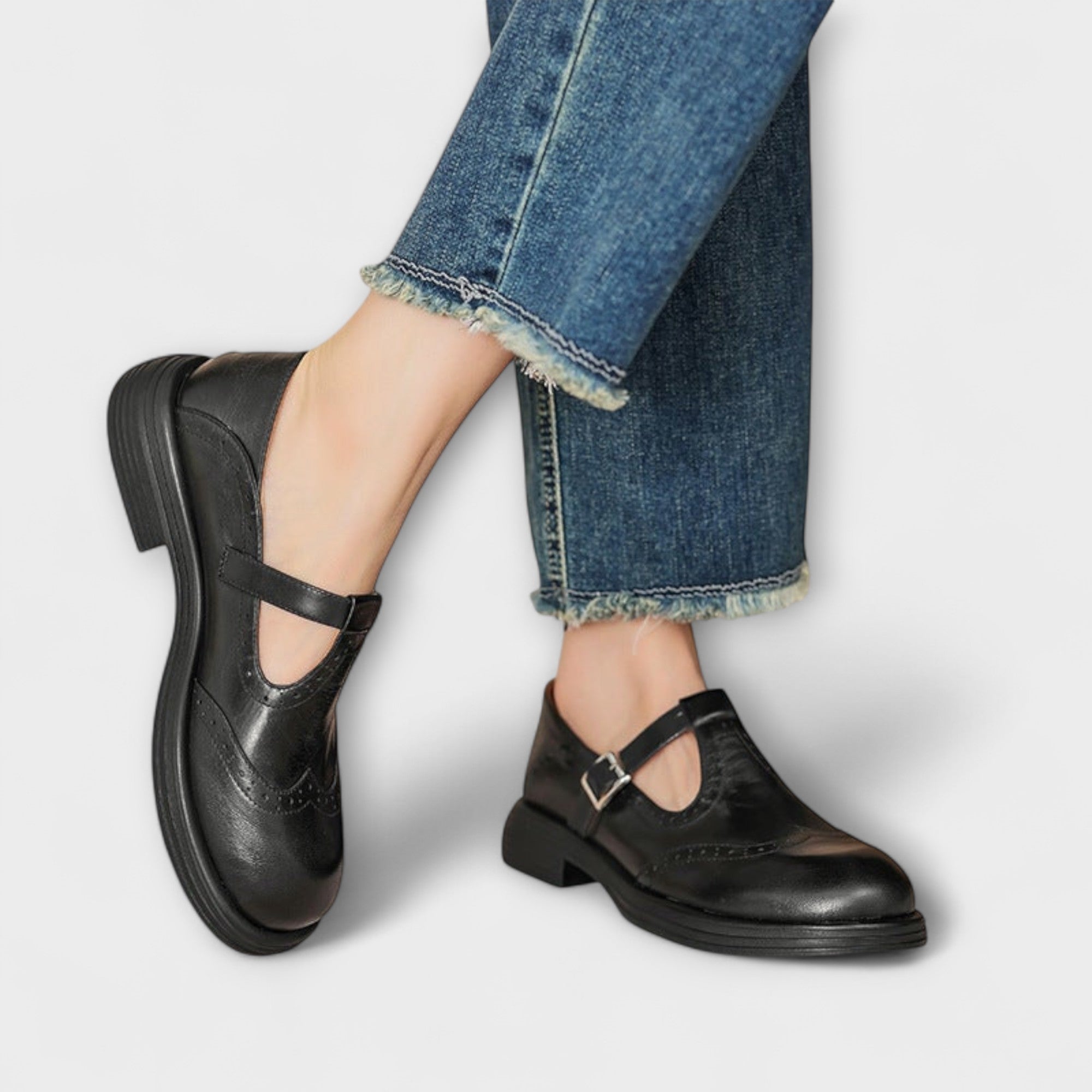 Isla - Elegantne kožne Mary Janes - A minha loja