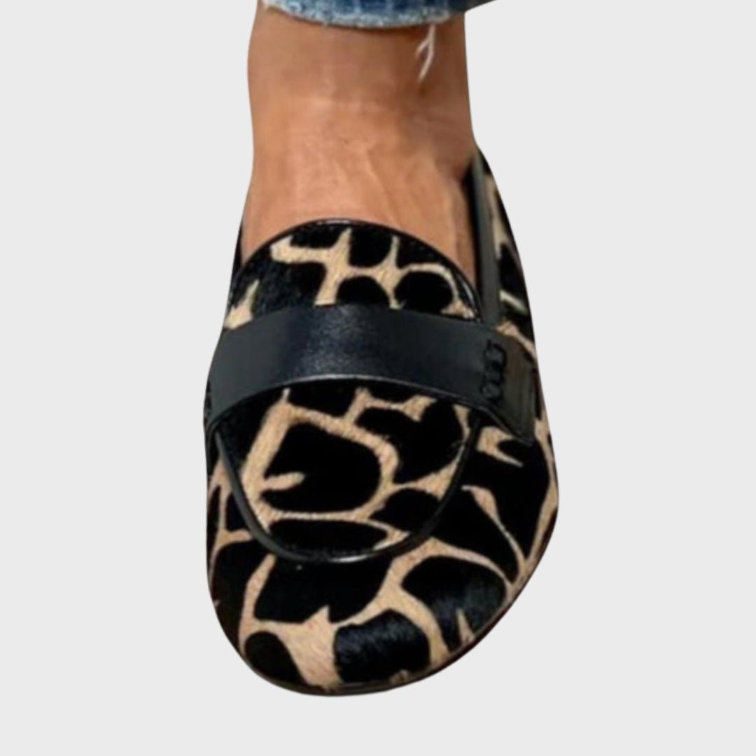 Klara™ – Mokasine s Uzorkom Svijetlog Leoparda - A minha loja