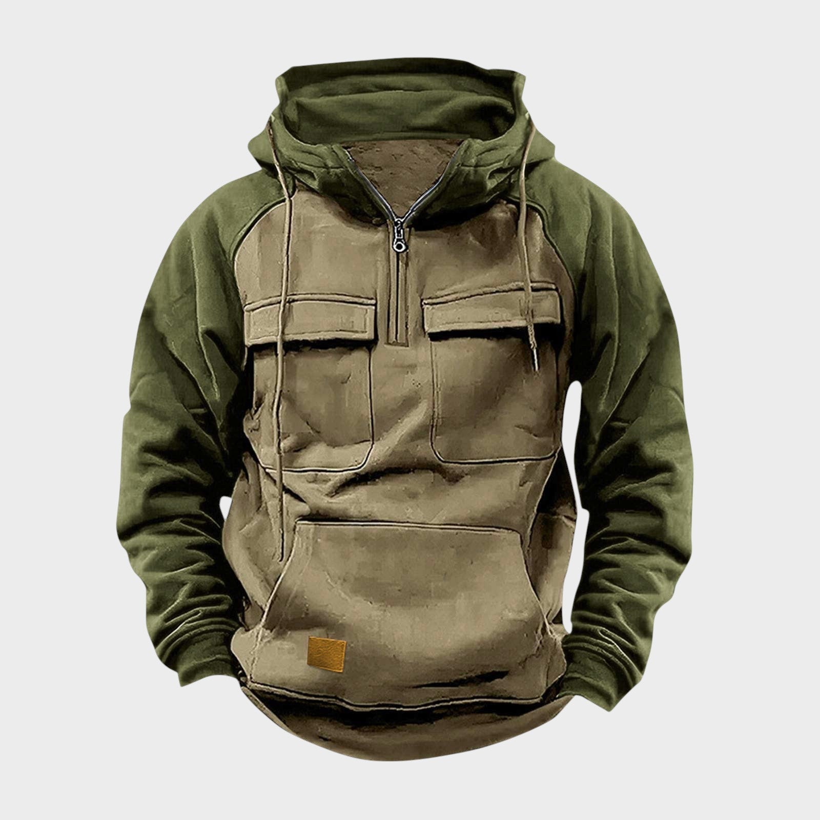 Kristian | Polo - zip majica s kapuljačom - A minha loja