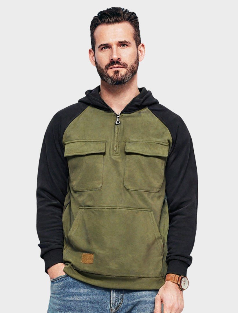 Kristian | Polo - zip majica s kapuljačom - A minha loja