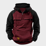 Kristian | Polo - zip majica s kapuljačom - A minha loja
