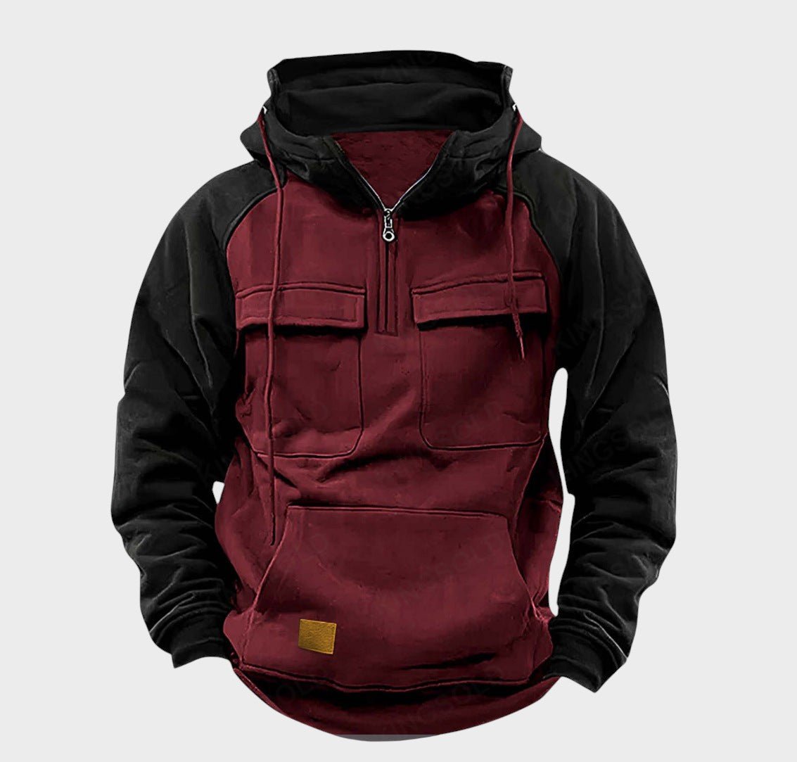 Kristian | Polo - zip majica s kapuljačom - A minha loja