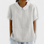 Lia - Blusa s kratkim rukavima - A minha loja
