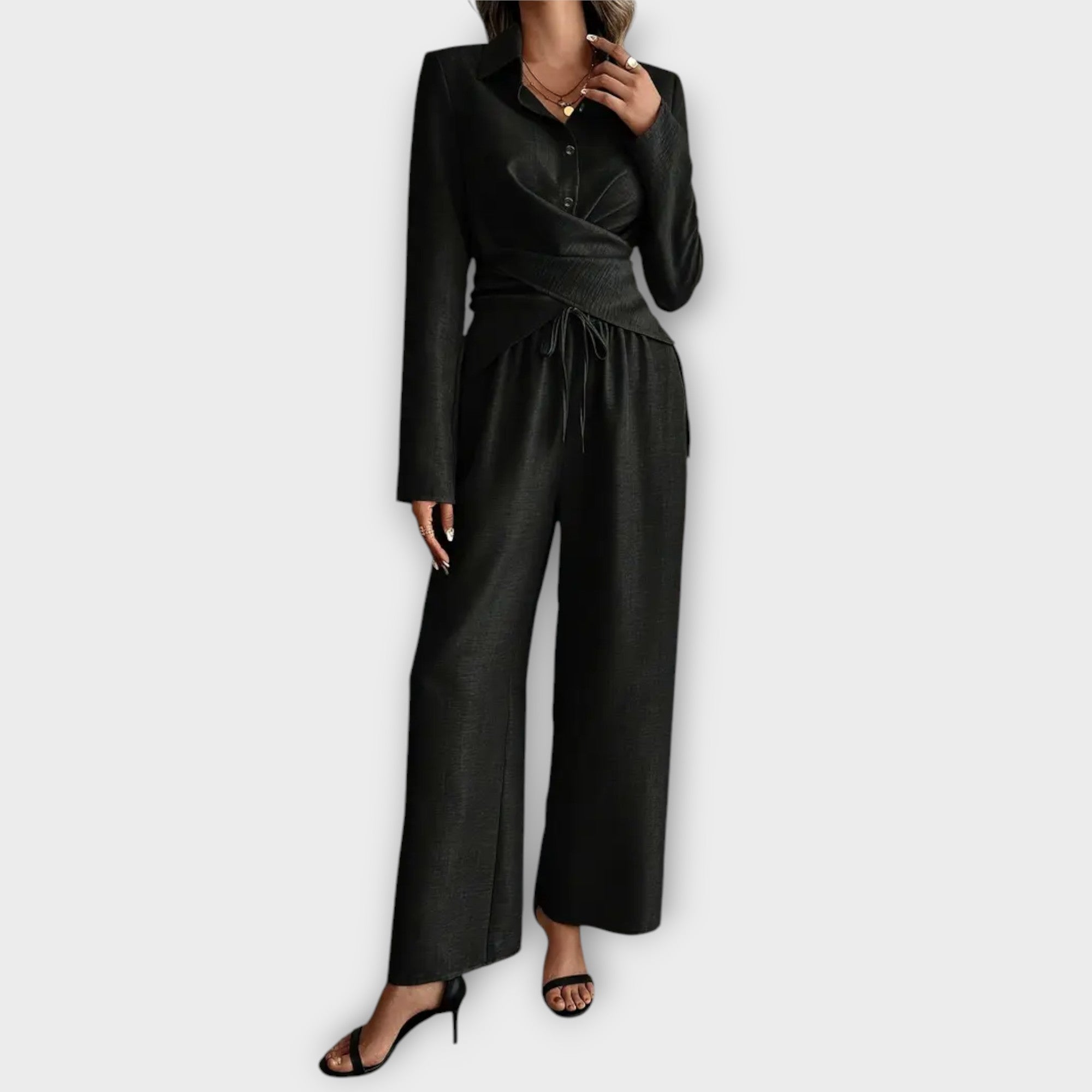 Livia - Elegantni Dvoslojni Set - A minha loja
