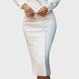Violeta | Elegantna midi haljina u stilu sakoa
