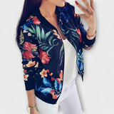 Leona | Cvjetna bomber jakna