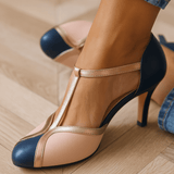 Rosini | Sandalias retro con tacón medio - Mila Zagreb