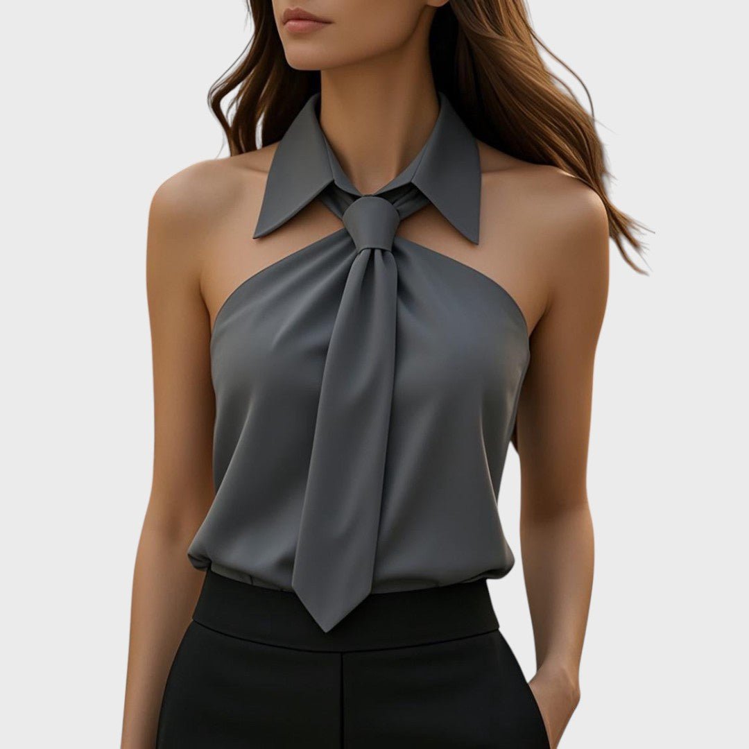 Zorka | Bluza s detaljem vrpce oko vrata - Mila Zagreb