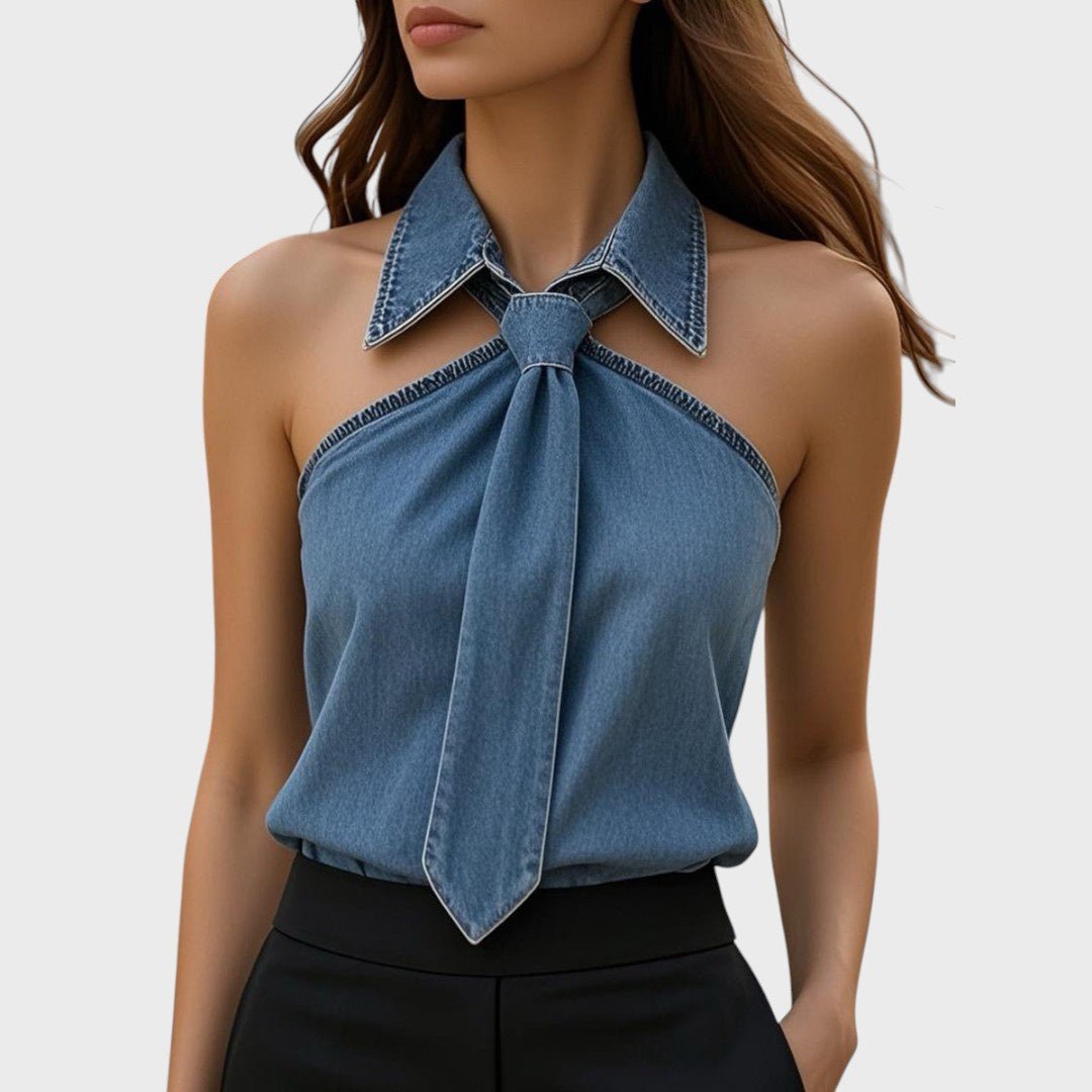 Zorka | Bluza s detaljem vrpce oko vrata - Mila Zagreb